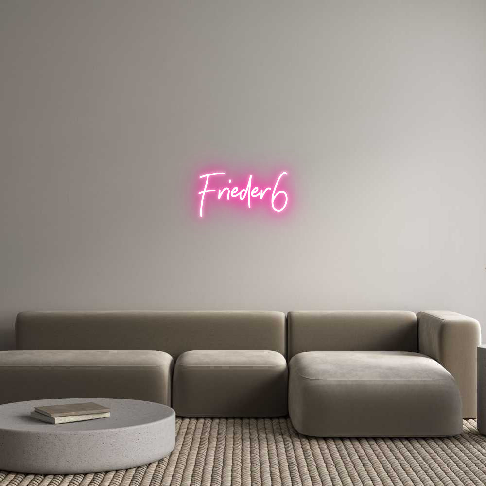 Individuelles Neon: Frieder6
