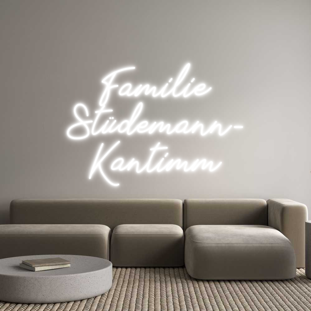 Individuelles Neon: Familie
Stüd...