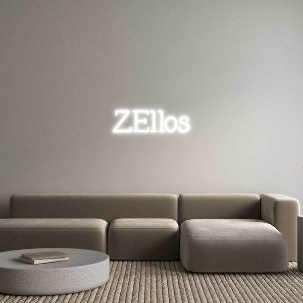 Individuelles Neon: ZEllos