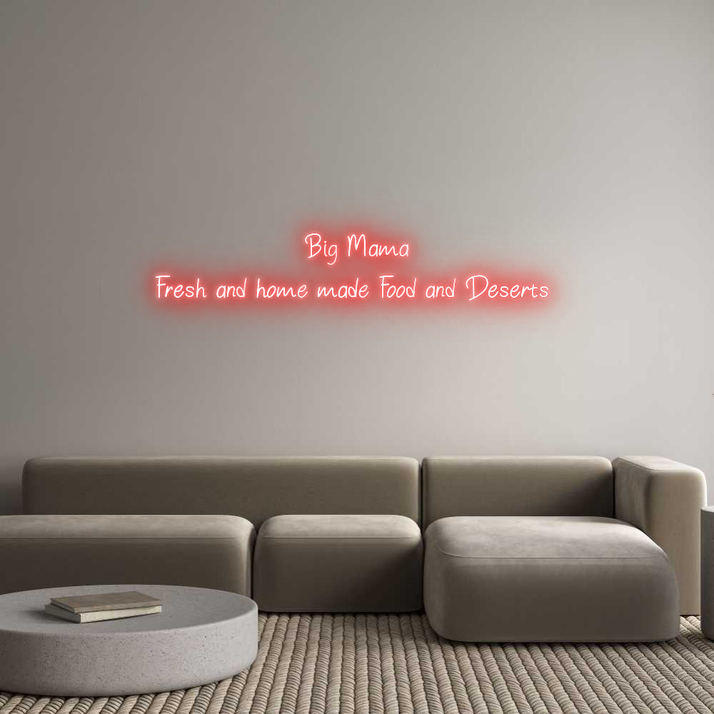 Individuelles Neon: Big Mama
Fre...