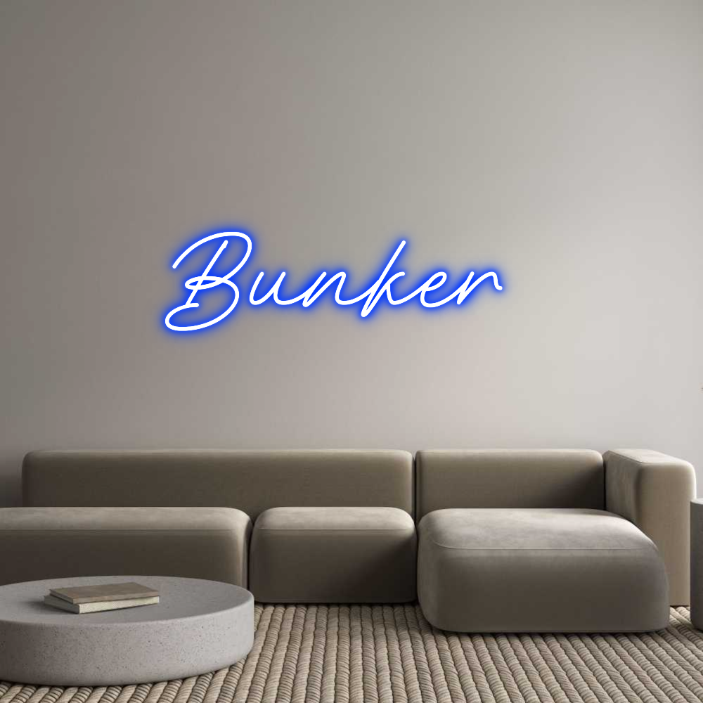 Individuelles Neon: Bunker