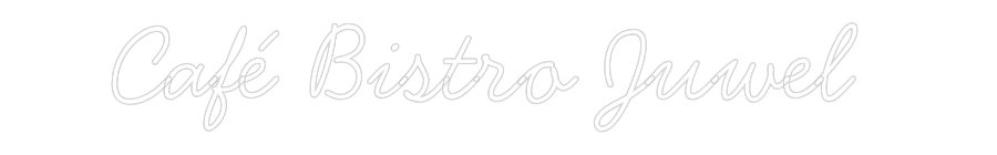 Individuelles Neon: Café Bistro J...