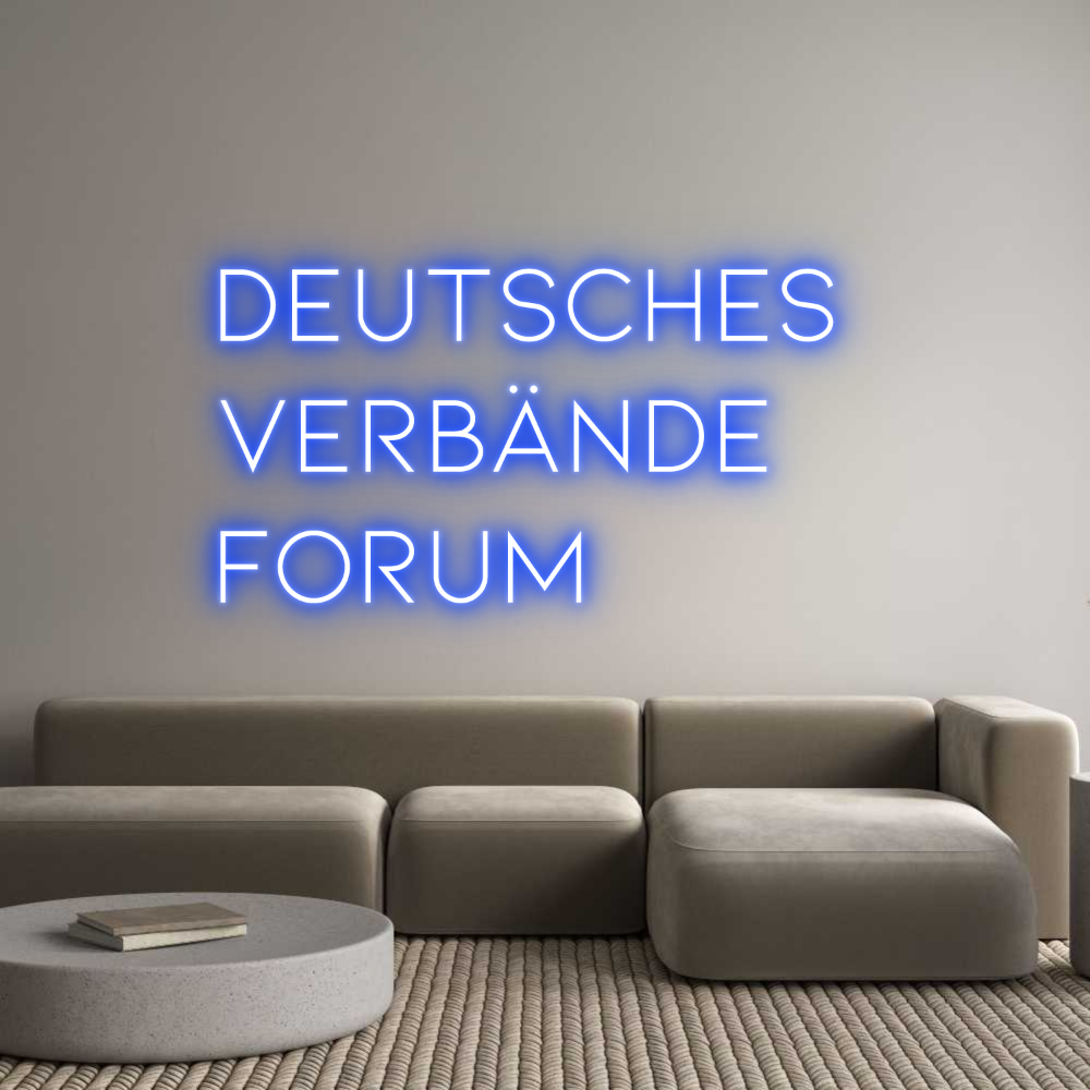 Individuelles Neon: Deutsches 
V...