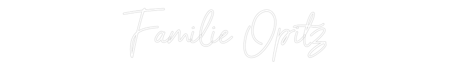 Individuelles Neon: Familie Opitz