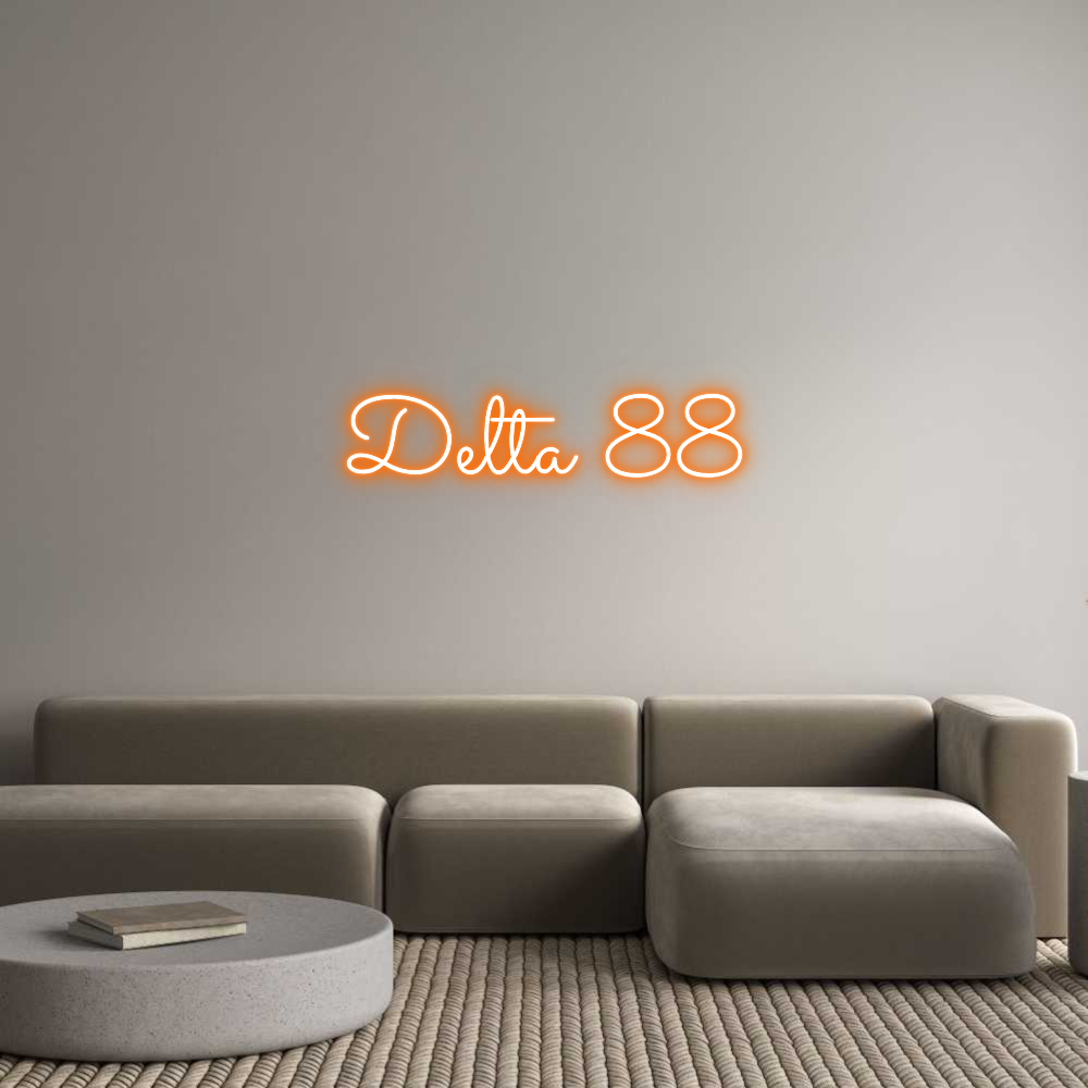 Individuelles Neon: Delta 88
