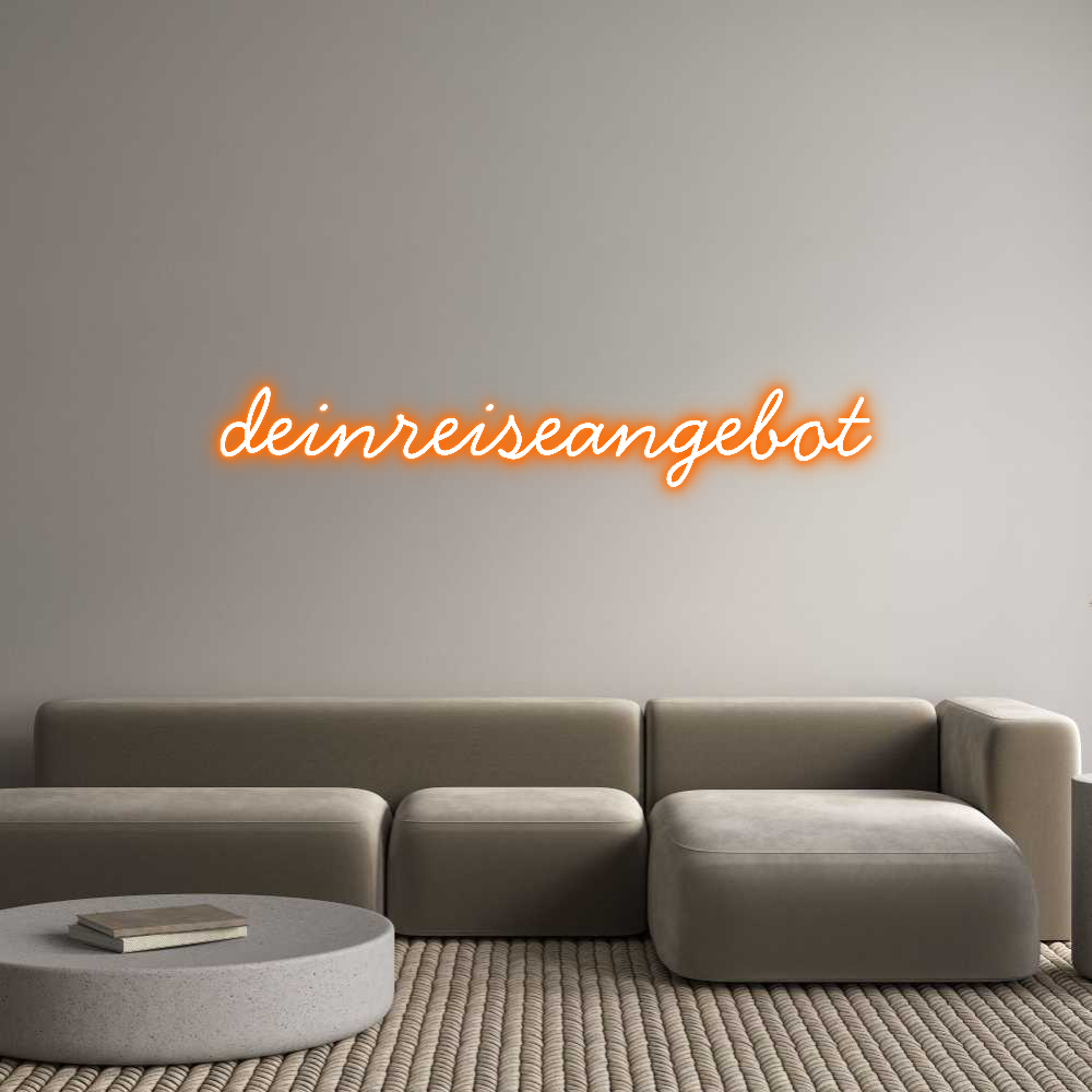 Individuelles Neon: deinreiseange...