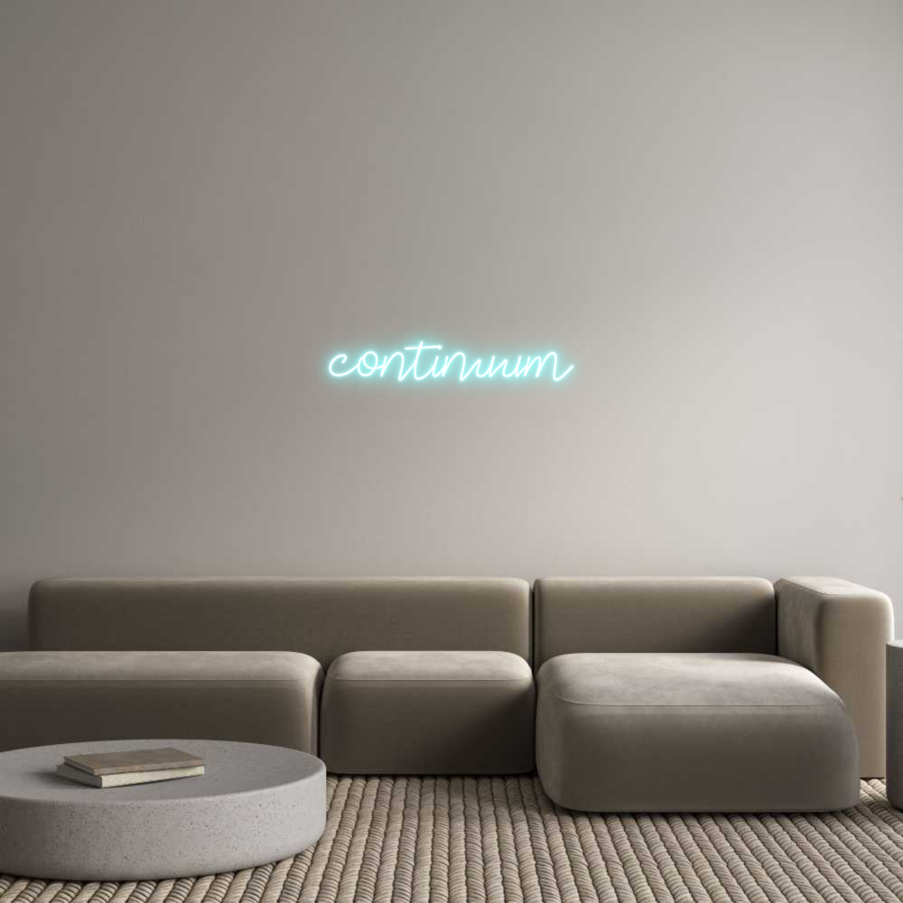 Individuelles Neon: continuum