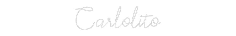Individuelles Neon: Carlolito