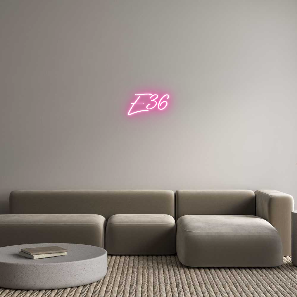 Individuelles Neon: E36