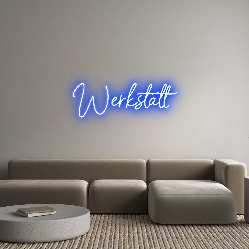 Individuelles Neon: Werkstatt