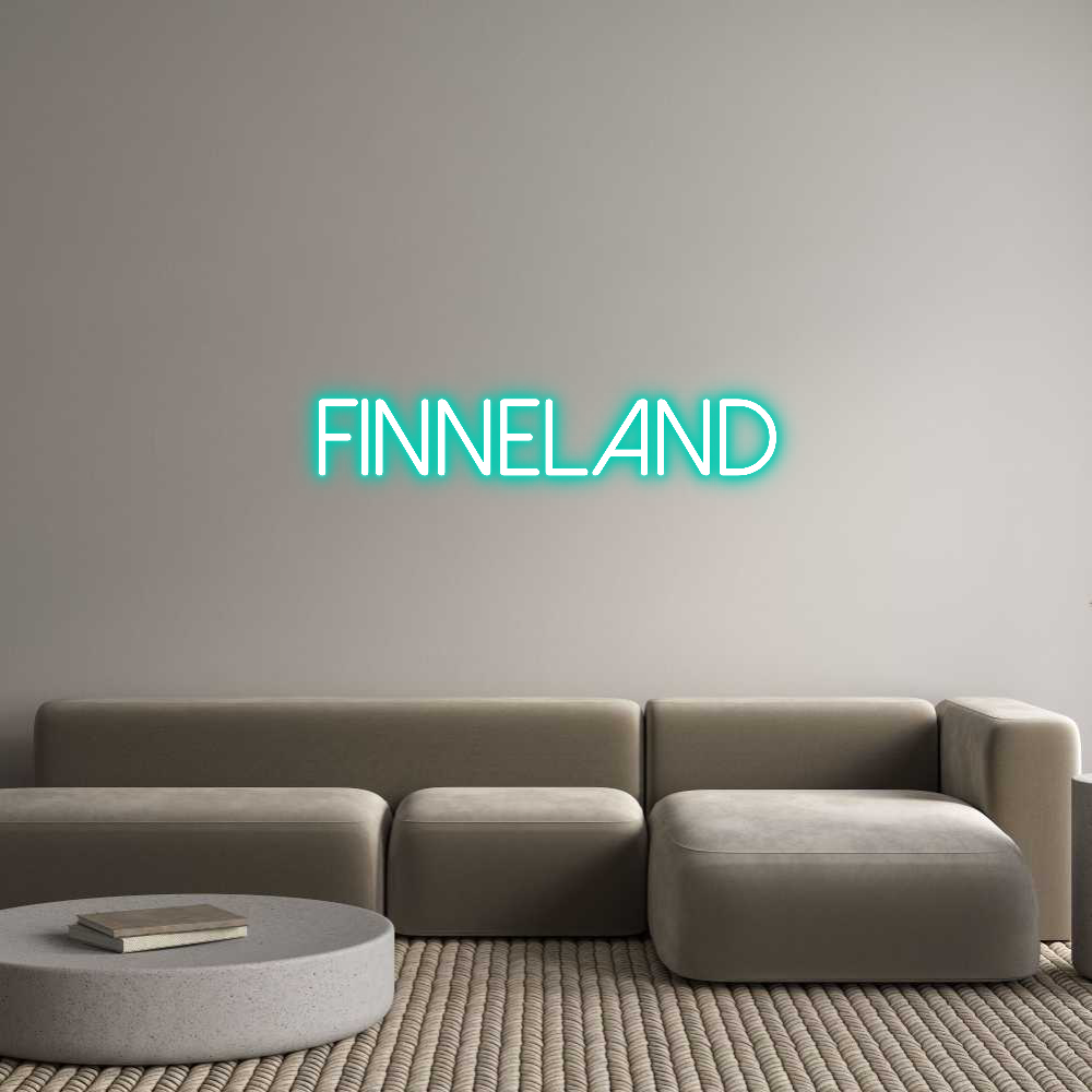 Individuelles Neon: FINNELAND