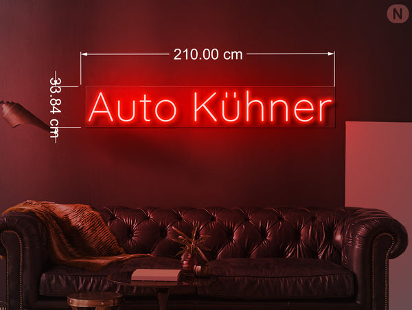 NO23 Auto Kühner [Schwarze BackPlate für den Außenbereich]