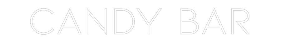 Individuelles Neon: Candy bar
