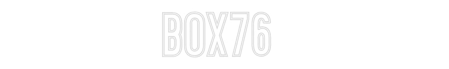 Individuelles Neon: BOX76