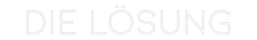 Individuelles Neon: DIE LÖSUNG