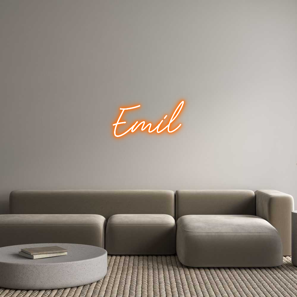 Individuelles Neon: Emil