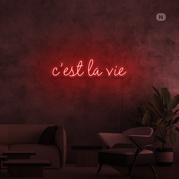 Neon Schild cestlavie