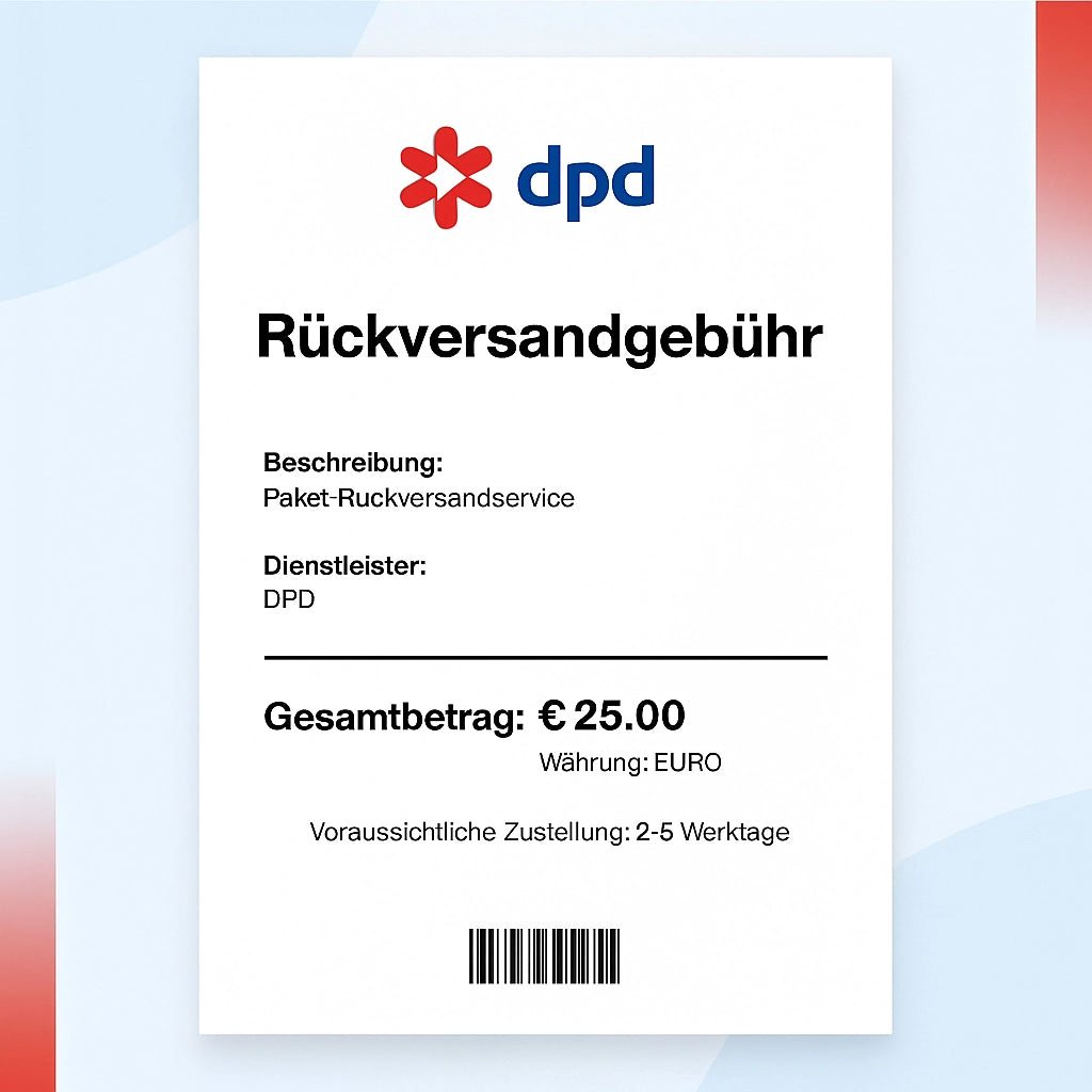 Ruckversandgebuhr