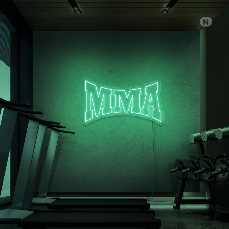 Neon Schild MMA