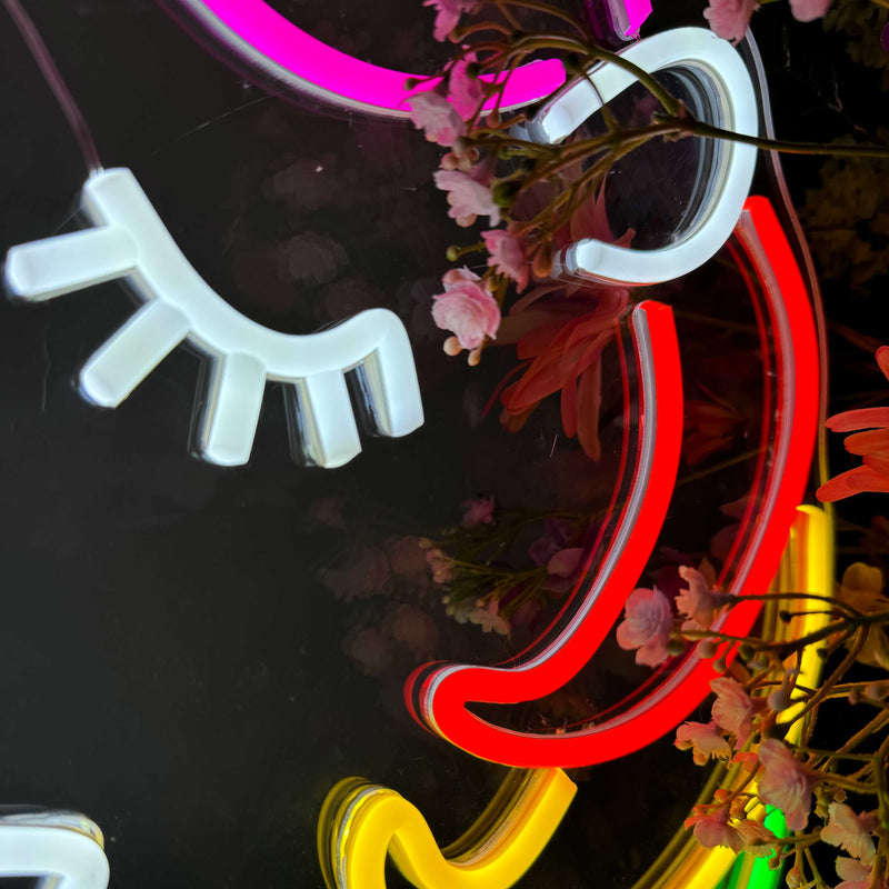 Neon Schild Einhorn 2