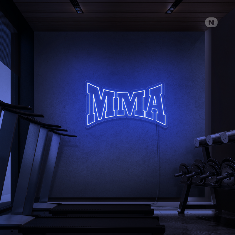 Neon Schild MMA