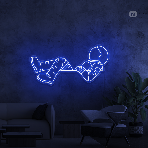 Neon Schild Astronaut