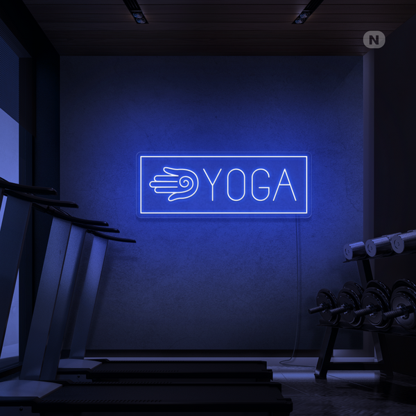 Neon Schild Yoga