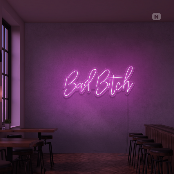 Neon Schild Bad Bitch