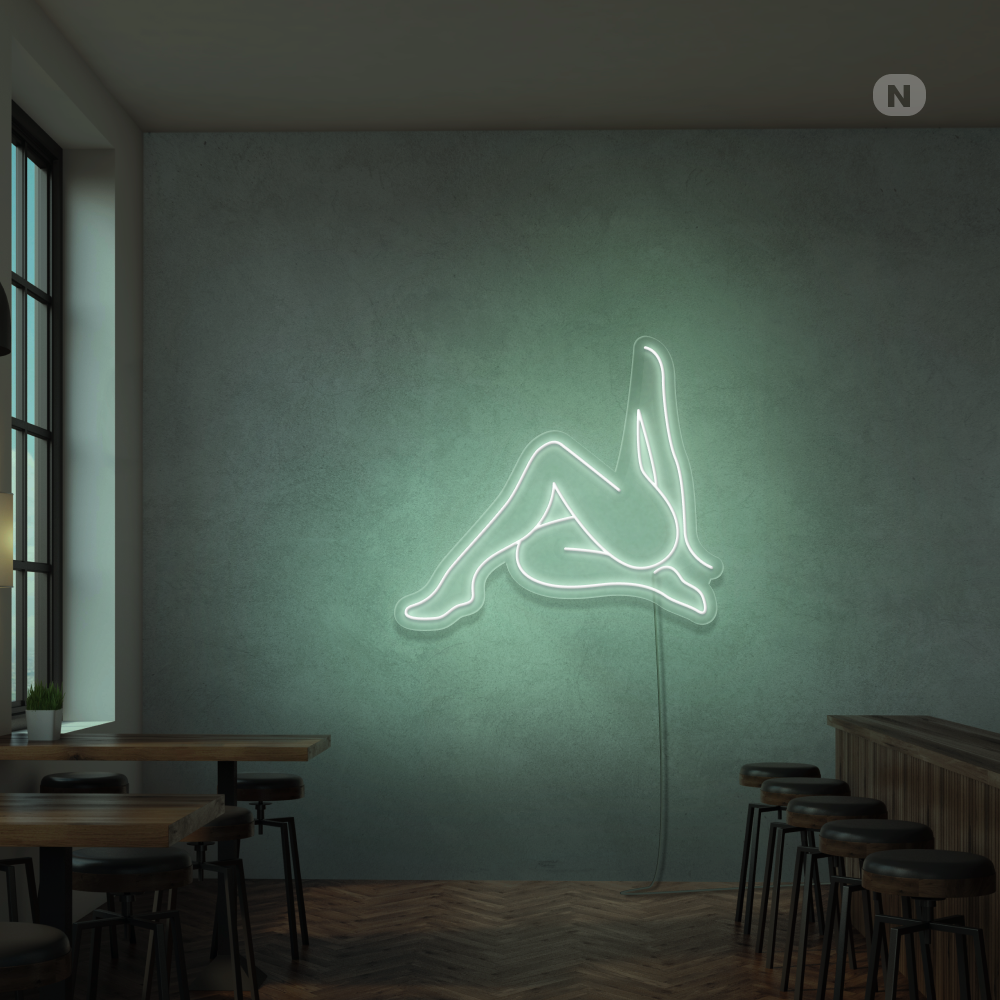 Neon Schild Sexy Mädchen