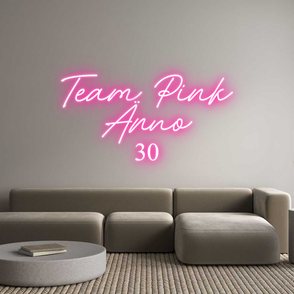 Individuelles Neon: Team Pink
Än...