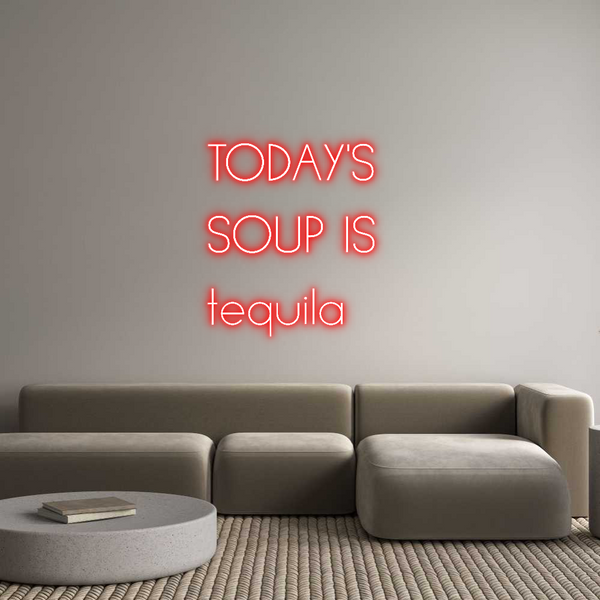 Individuelles Neon: TODAY'S 
SOU...