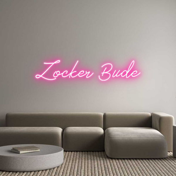 Individuelles Neon: Zocker Bude