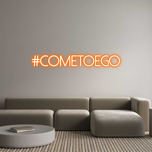 Individuelles Neon: #cometoego