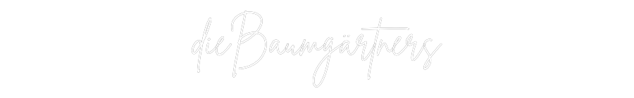 Individuelles Neon: dieBaumgärtners
