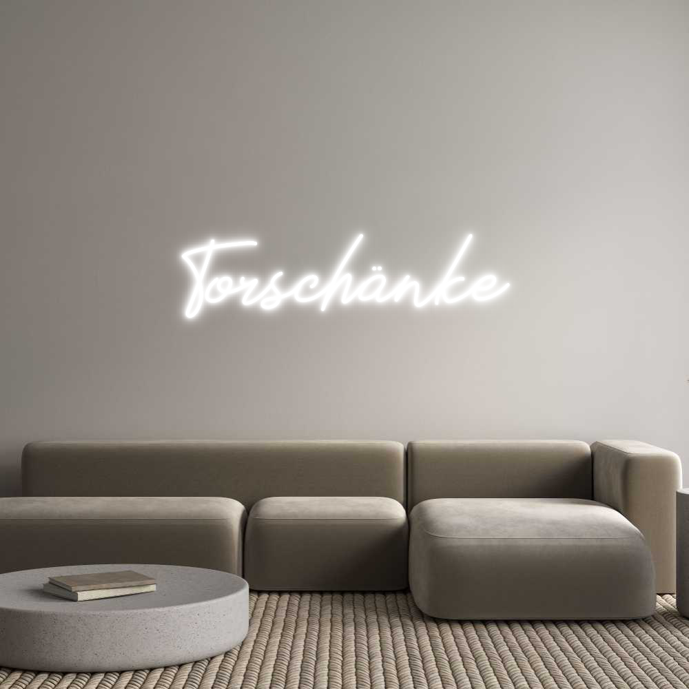 Individuelles Neon: Torschänke