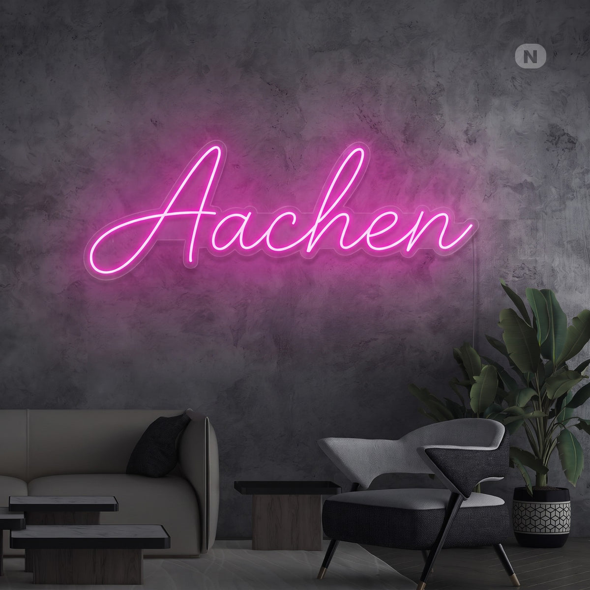 Toilet neon sign