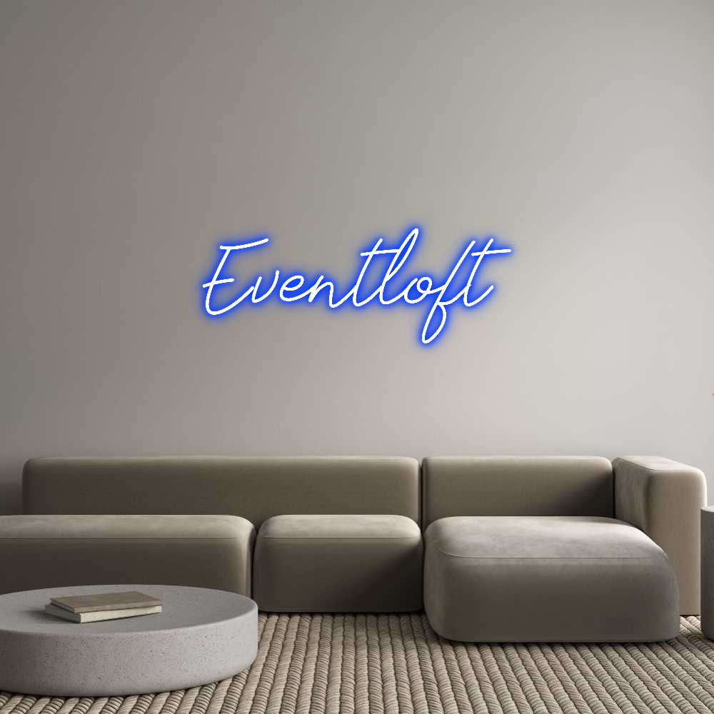 Individuelles Neon: Eventloft