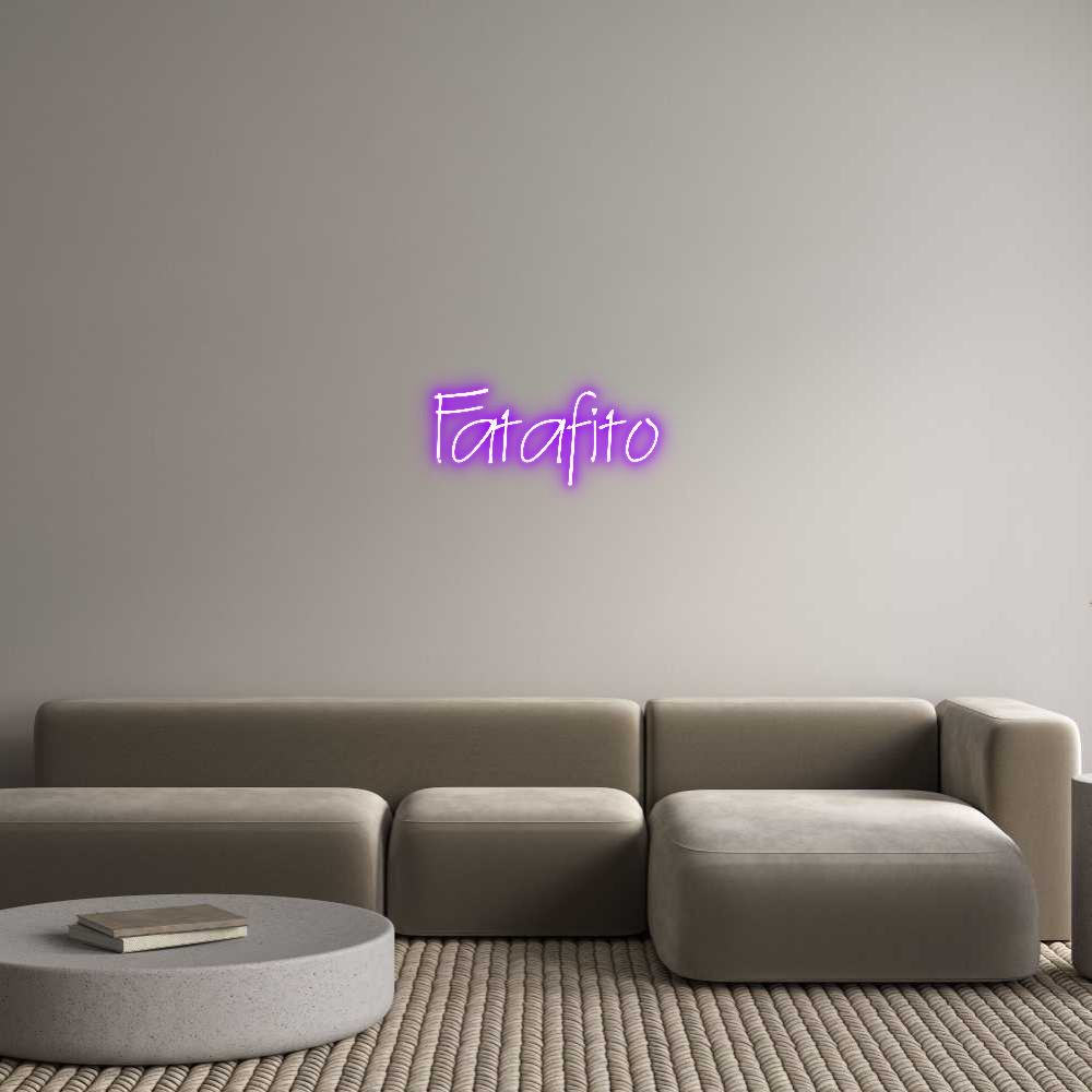 Individuelles Neon: Fatafito