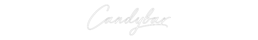 Individuelles Neon: Candybar