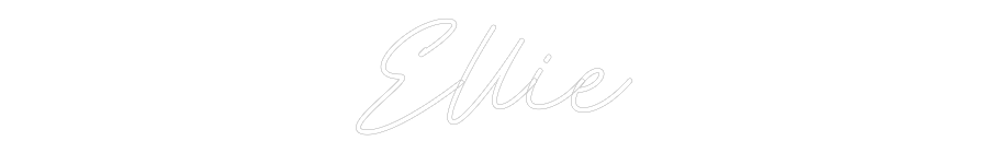 Individuelles Neon: Ellie