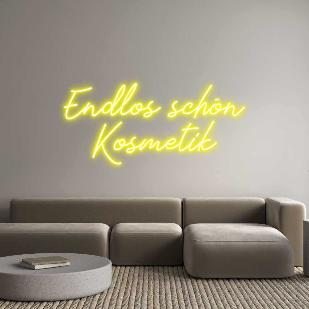 Individuelles Neon: Endlos schön...