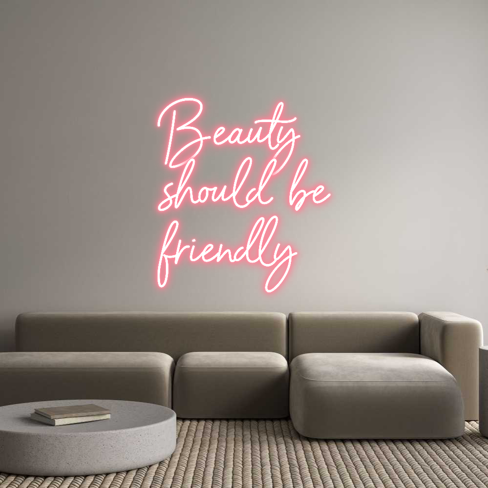 Individuelles Neon: Beauty 
shou...