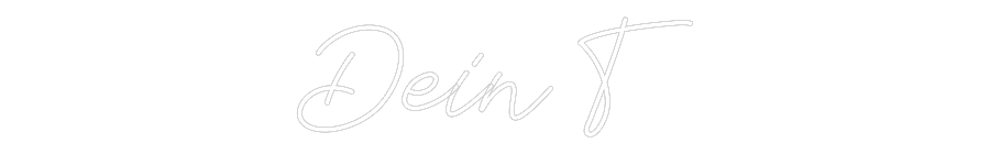 Individuelles Neon: Dein T