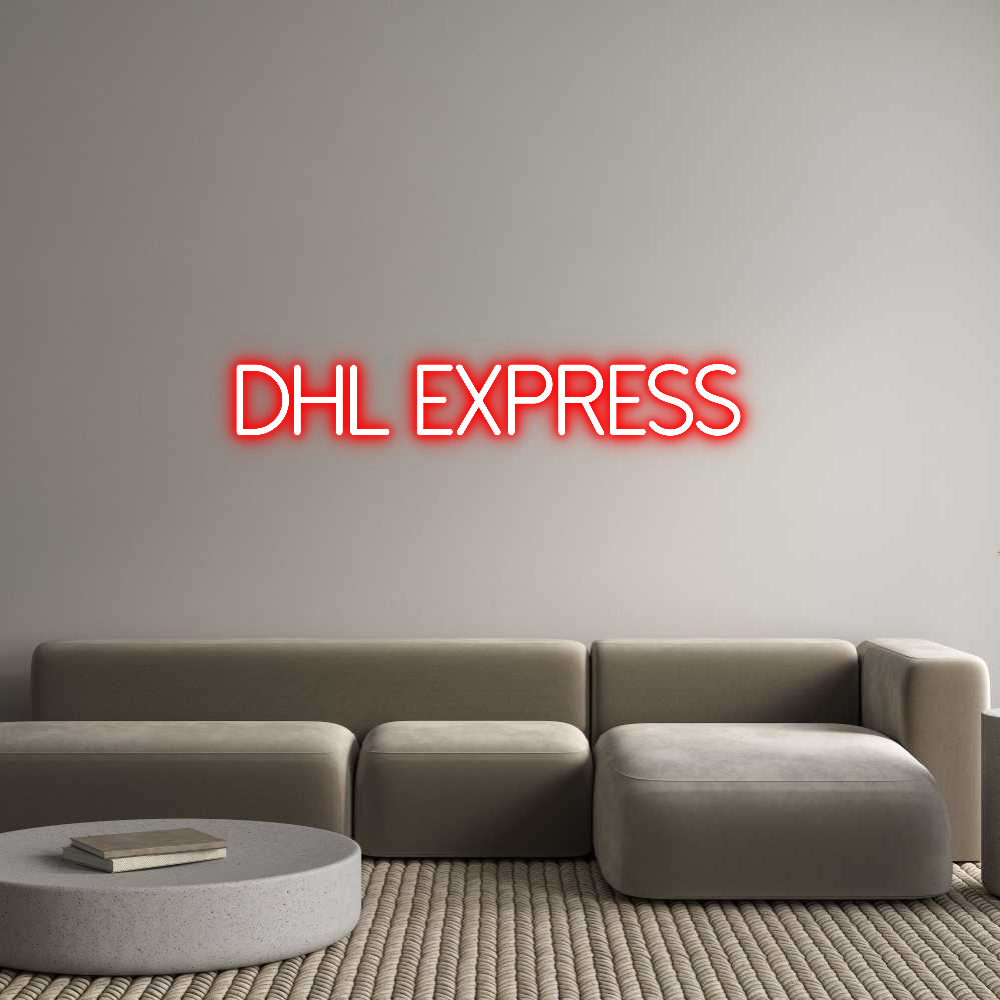 Individuelles Neon: DHL EXPRESS