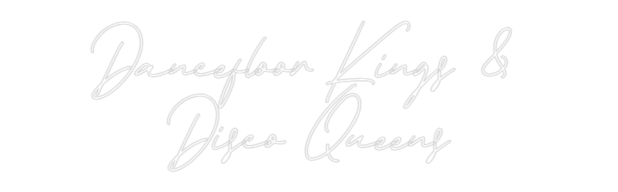 Individuelles Neon: Dancefloor Ki...