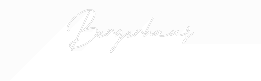 Individuelles Neon: Bergerhaus