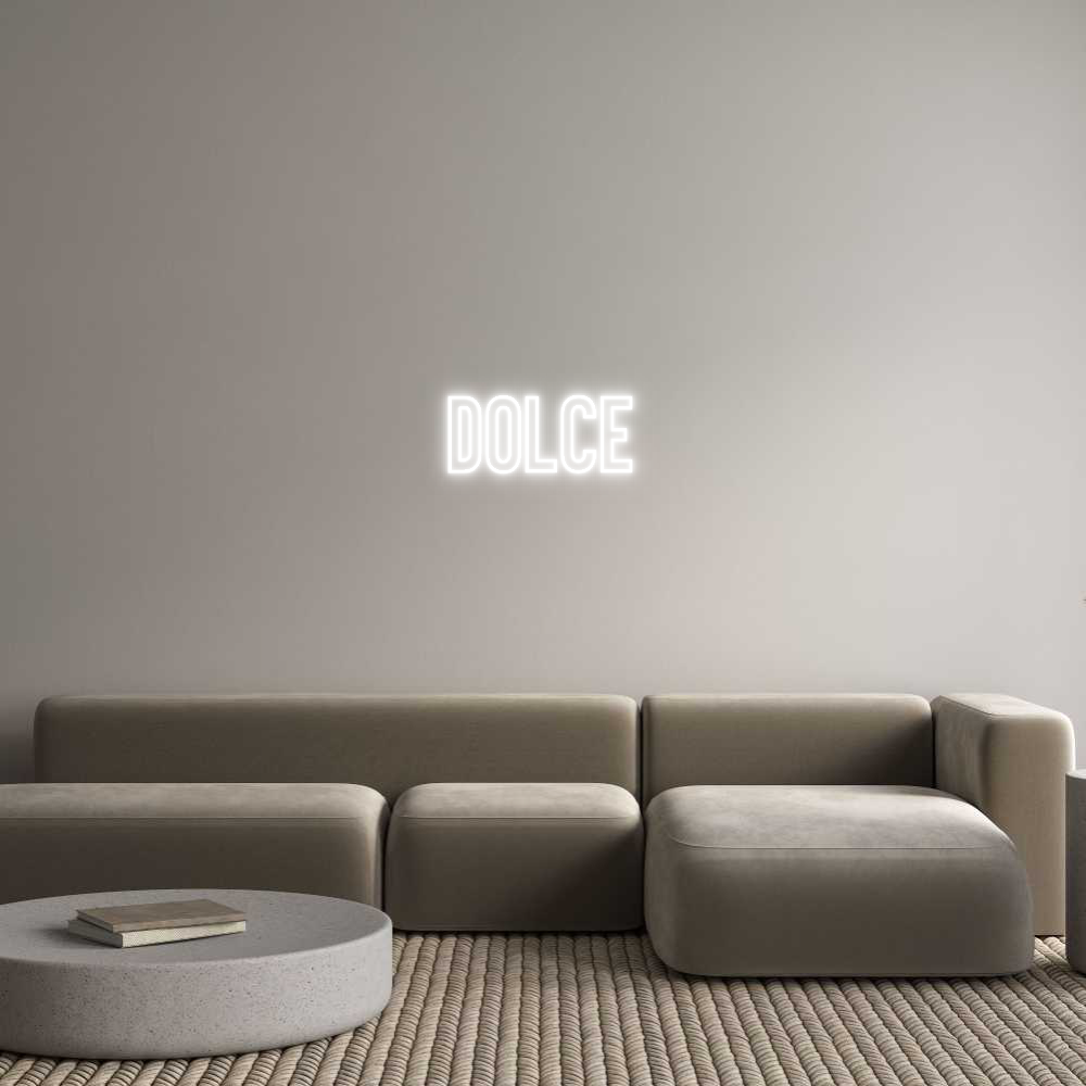 Individuelles Neon: Dolce