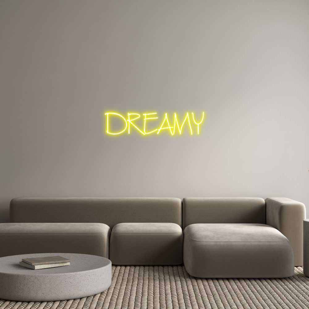 Individuelles Neon: DREAMY