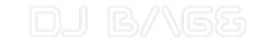 Individuelles Neon: DJ B/\G&