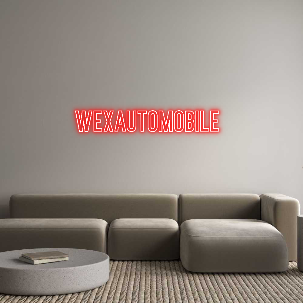Individuelles Neon: WEXAUTOMOBILE